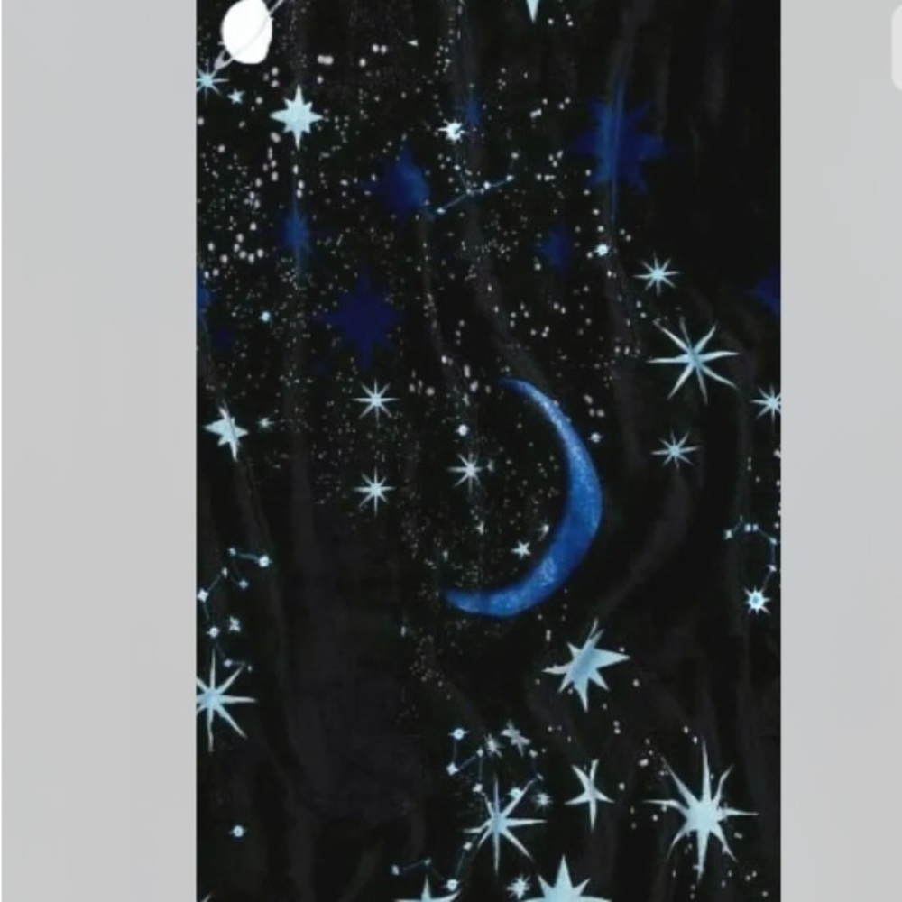 Rare & NWT Victoria’s Secret Galaxy Celestial Sherpa Throw Blanket - Picture 3 of 12